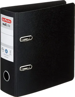 Image de herlitz Classeur en carton maX.file, A5 vertical, dos 75 mm