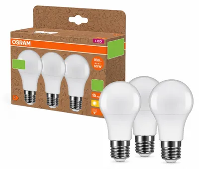 Immagine prodotto di OSRAM Lampadina LED LAMPADA PCR CON CLASSE A 8,5W 827 smerigliato E27 Bianco caldo 4099854340338
