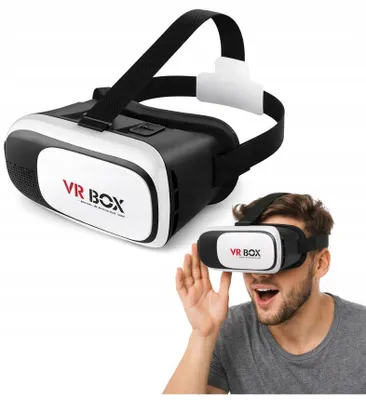Zdjęcie produktu dla Okulary VR z pilotem gogle bezprzewodowe gry filmy 3d android ios windows