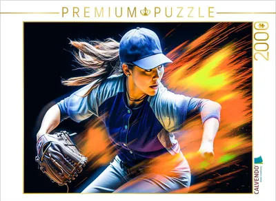 Produktbild von CALVENDO Puzzle Ein Motiv aus dem Kalender Basball und Motivation | 2000 Teile Lege-Größe 90x67cm Foto-Puzzle für glückliche Stunden