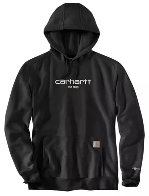 Produktbild von Carhartt Lightweight Logo Graphic Hoodie (Black,S)