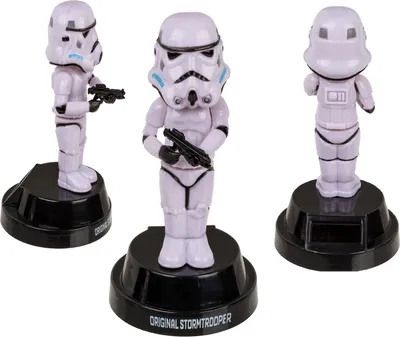 Produktbild von Solar Figur Stormtrooper beweglicher Soldat Solar Actionfigur Weltraum Laser
