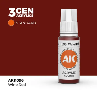 Produktbild von AK Interactive 3GEN Wine Red 17ml