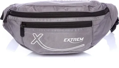 Produktbild von Bag Street Extrem Bauchtasche Gürteltasche mit Reißverschluss Grau