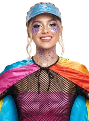 Produktbild von Kultige Sonnenkappe in mehreren Farben - Sonnenvisier Aqua- Blau