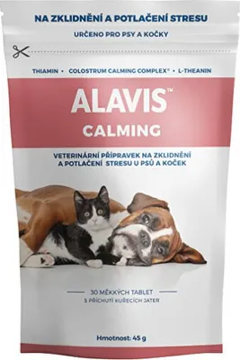Produktbild von ALAVIS Beruhigungstabletten, 30 Stück