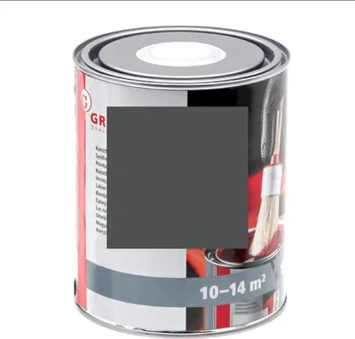 Produktbild von Lack Verkehrsgrau B RAL 7043 NOPOLUX WILCKENS GRANIT 1 l Dose