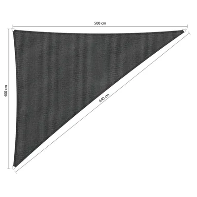 Immagine prodotto di SHADOW COMFORT 4 x 5 x 6,4 m Tenda triangolare Carbon Black 90° Asimmetrica