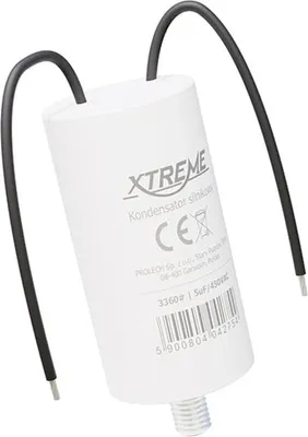 Immagine prodotto di Condensatore per motore Xtreme (5 µF, 450 V CA, con fili)