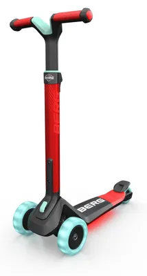 Produktbild von BERG Kinderroller Nexo für Kinder ab 2 Jahren klappbar LED-Deck Rot