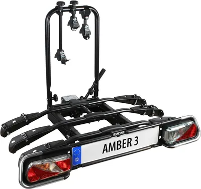 Produktbild von Fahrradträger für Anhängerkupplung, geeignet für 3 Fahrräder, maximale Traglast 50 kg, inklusive Wandhalterung