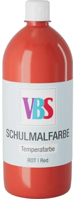 Produktbild von VBS Schulmalfarbe, 1000 ml Rot