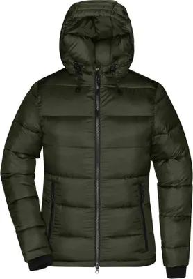 Produktbild von Ladies' Padded Jacket deep-forest/yellow, Gr. XXL