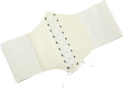 Immagine prodotto di Cintura Corsetto Bianca in  - Stile e Comfort KP33045