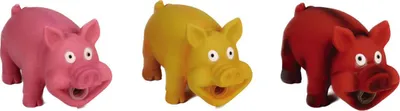 Produktbild von Beeztees Hundespielzeug Schwein aus Latex
