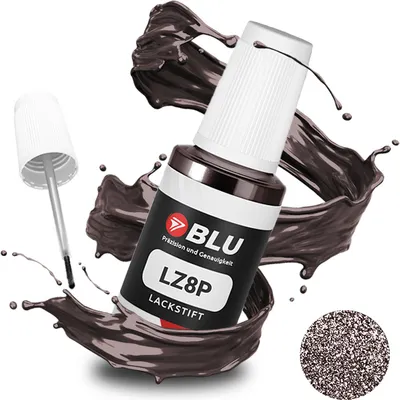 Produktbild von BLU Auto Lackstift Brown kompatibel für Audi LZ8P Sambabraun | Auto Lack Reparatur Ausbesserungslack