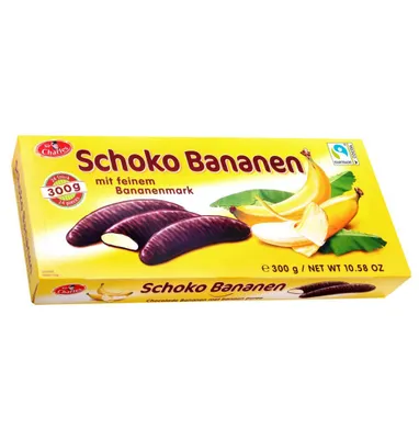 Produktbild von SirCharles Schokobananen Bananen-Marshmallows 300 g
