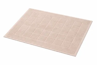 Produktbild von Betz Badvorleger Berlin Größe 50x70 cm 100% Baumwolle Badematte Badteppich Duschvorlage Qualität 650 g/m² Farbe Cappuccino