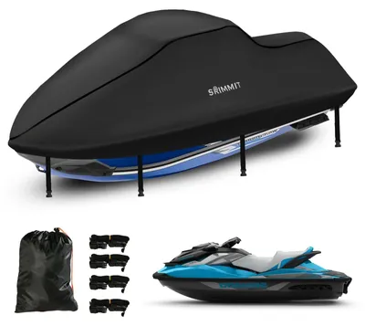 Zdjęcie produktu dla Omgoods - Wodoodporna osłona na jetski - Wytrzymała, wykonana z materiału 420D z ochroną UV