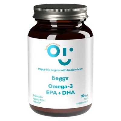 Immagine prodotto di Beggs Omega-3, EPA+DHA (90 capsule)