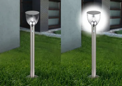 Produktbild von Globo Lighting Solarleuchte Edelstahl, LED