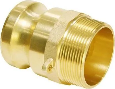 Produktbild von Hebelarmkupplung Kamlok Typ F Messing 87,88 mm 3