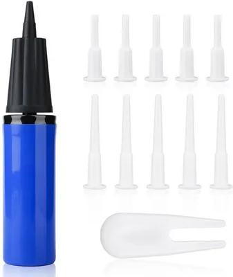 Produktbild von Handpomp für aufblasbare Yogabälle, mit 10 Plugs und 1 Plugtrekker