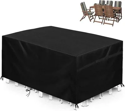 Produktbild von Famanu Schutzhülle für Gartenmöbel - 180 x 120 x 74 cm - 420D Oxford - wasserdicht - UV-Schutz