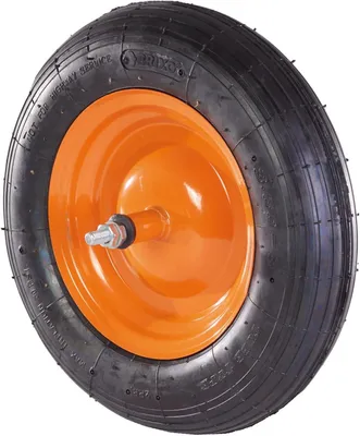 Produktbild von Pneumatisches Rad für Schubkarre 350 x 80 mit Nabe 150 mm