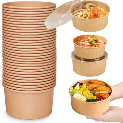 Immagine prodotto di Set di 50 contenitori da 750 ml per la preparazione dei pasti