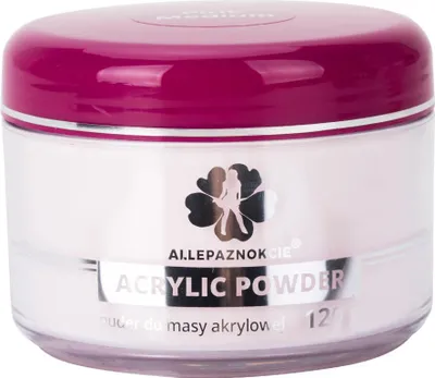 Image de Poudre acrylique pour ongles Allepaznokcie Rose moyen 120 g n° 4