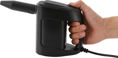 Image de Souffleur de poussière électrique & mini aspirateur - portatif, sur secteur - 350 W - 35 m/s - 220-240 V EU - 3 m de câble - 4 buses - noir