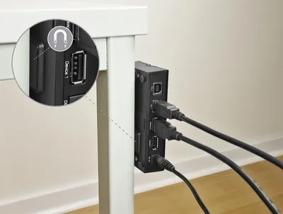 Image de DELOCK USB 3.0 Switch für 2 PC an 1 Gerät