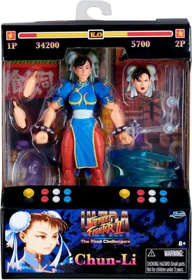 Immagine prodotto di Jada Toys - Figurki Premium Chun-Li 15cm z Street Fighter II