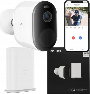 Zdjęcie produktu dla Kamera Zewnętrzna Imilab Ec4 2560P 2K + Bramka