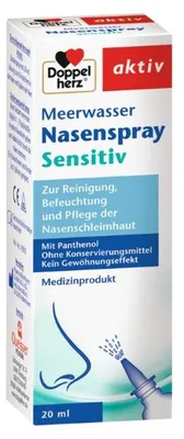 Produktbild von DOPPELHERZ Meerwasser Nasenspray mit Panthenol