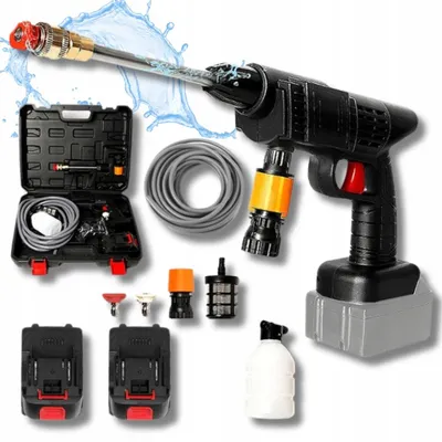 Produktbild von Kabelloser Garten-Hochdruckreiniger 68 V 2X Batterien 3 Reinigungsmodi