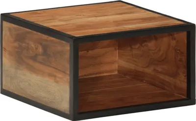 Produktbild von Wand-Nachttisch 35x35x20 cm Massivholz Akazie