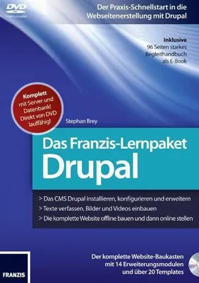 Produktbild von Brey, S: Webseitenerstellung mit Drupal/Lernpaket/CD-ROM