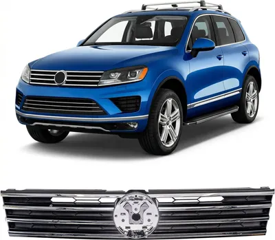 Produktbild von Kühlergrill 7P6853651L, passend für VOLKSWAGEN TOUAREG II 7P 14-18, Frontgrill