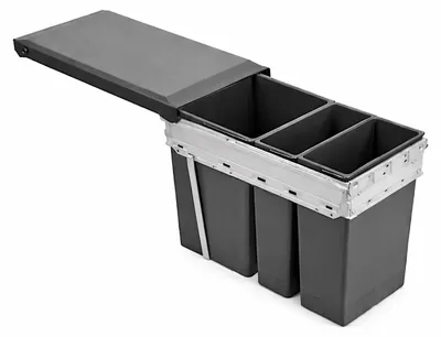 Produktbild von Hailo Mülleimer-Einsatz für Frontauszug 3663191 Terzett 29 L