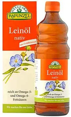 Produktbild von Rapunzel OXYGUARD® Leinöl nativ 500 ml