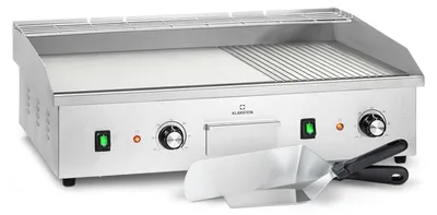 Obrázek produktu pro Klarstein elektrický gril z nerezavějící oceli, nepřilnavá deska, LED, 200 W