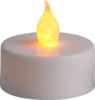 Produktbild von Best Season LED-Teelicht "T-Light" 2 Stück, flackernd weiss, incl. Batterien, 066-06