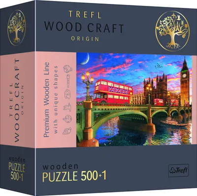 Produktbild von TREFL Holz Puzzle (500+1 Teile) - Westminster, London