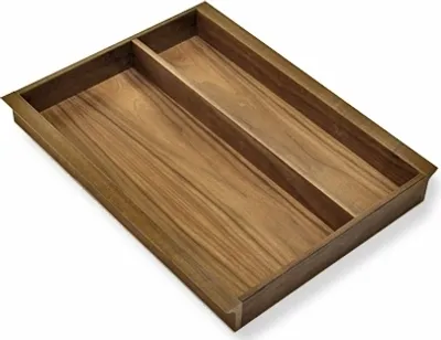 Produktbild von Mehrzweckeinsatz NUSSBAUM 50er Schubl. B 396 x T 472 mm passend für Hettich ProfilPlus 16 mm Schubladen