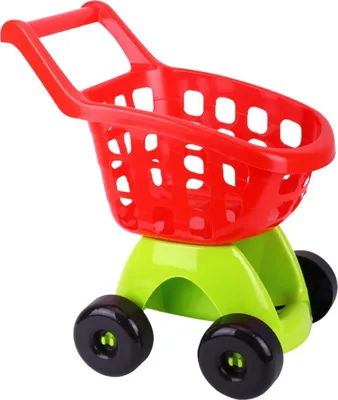 Obrázek produktu pro Nákupní vozík na kolečkách plast 29x42x29cm 24m+