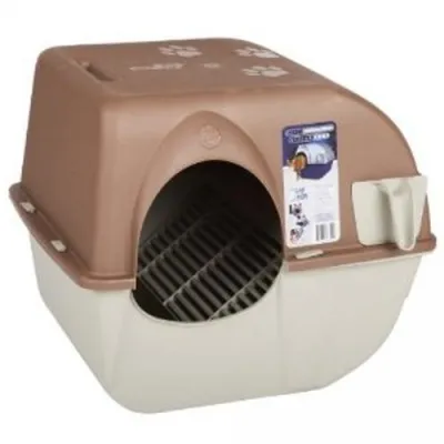 Produktbild von Katzentoilette Roll n Clean braun/grau