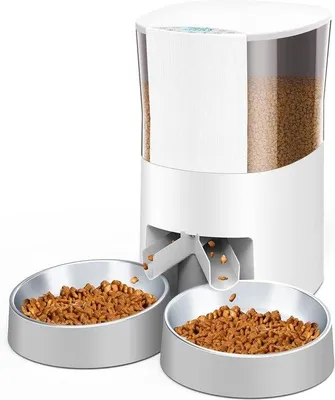 Image de Distributeur automatique de nourriture pour chat et chien, électrique