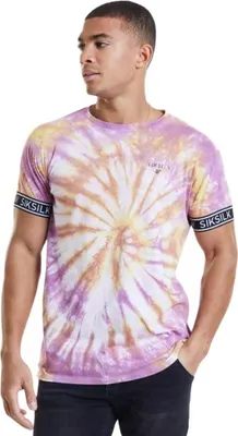 Produktbild von Siksilk 20253 Kurzarm-t-shirt Lila M Mann Lila M